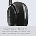 Bowers & Wilkins Px7 S2 Over-Ear Headphones - Advanced Noise Cancellation, Technical Fabrics, 30-Hour Battery Life, 15-Min Quick Charging, Black