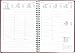Weekly Planner Nature Line Flower 2024 - Pocket Calendar A5 - 1 Week 2 Pages - Ring Binding - 128 Pages - Environmental Calendar - with Hardcover - Alpha Edition