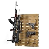 Savior Equipment Wall Rack System Heavy-Duty Steel Tactical Rifle Carbine Shotgun Handgun Storage Wall Mount, Modular Firearms Gun Wall Gear Accessories Organizer, Holds up to 6 Rifles & 6 Pistols