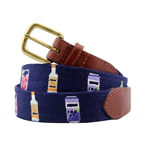 Transfusion Needlepoint Belt by Smathers & Branson