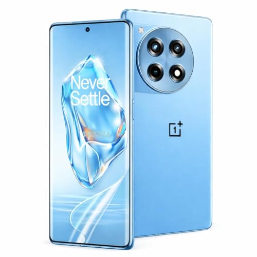 Image of Screen Protector for OnePlus 12R (1 Pack) | HD Clear Hydrogel TPU Film | Full Coverage Curved Screen Guard | Fingerprint Unlock Support | Self-Healing | Anti-Scratch | Bubble-Free | Case Friendly