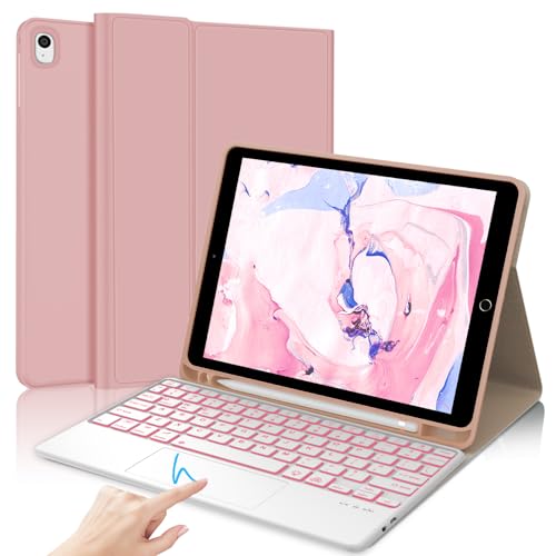 iPad 9P[X L[{[ht 10.2C` O\ȃCXL[{[h X}[g^b`pbht 7FobNCg XtHIJo[ yVz_[t iPad 8/7/iPad Air 3p [YS[h