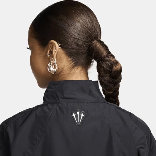 NOCTA Northstar Nylon Track Jacket (Black/Black/White, FN7666-010)4