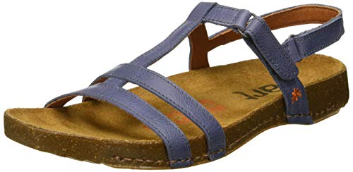 Art I Breathe, Sandales Bout Ouvert Femme, Bleu (Artic Artic), 39 EU