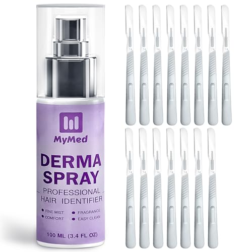 Spray identificador de vello para afeitar rostro dermaplaning miniatura 2