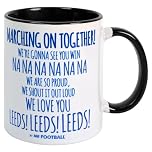 Bomblighters Leeds Mug Gift Marching on Together MOT Song Lyrics Chant Fan Cup