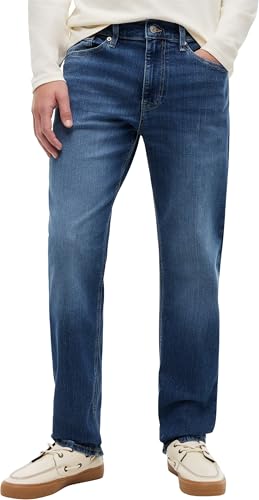 Tommy Jeans Ryan Slim STR Dh0235 Gerade, Herren, Denim (Denim Medium), 38W / 30L – Ansicht 1