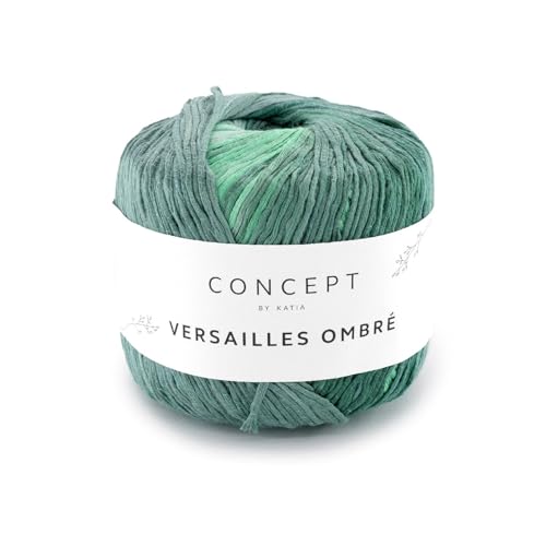 VERSAILLES OMBRÉ by Concept de Katia en ovillos de 50 gramos y 100 metros. (203 - Verde)