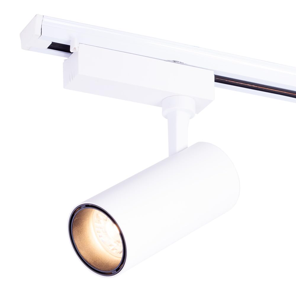 Foco de Carril LED 30W 3000Lm CRI85 4200ºK Lumiastra Monofásico 40.000H [LUM-ATB095030-W-W] | Greenice