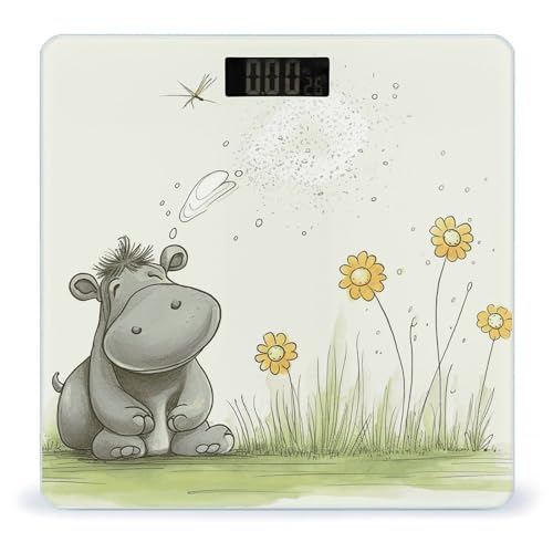 Báscula Digital para Baño Hippo and Dandelion 10.2 pulgadas miniatura 1