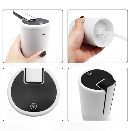 Image of VELURA Automatic Drinking Water Bottle Pump USB Rechargeable for Restaurant Kitchen Black|1 Face Down Pillow|Hot /Cold Water Dispensers| Home Improvement