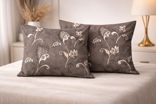 Image of RD TREND Pillow Covers Set of 4 | 210 TC Glace Cotton | Soft & Breathable