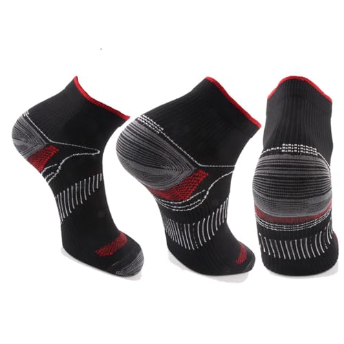Women & Men Crew Athletic Cushioned Socks,Hiking Sport Compression Socks,Comfortable Breathable Running Socks4