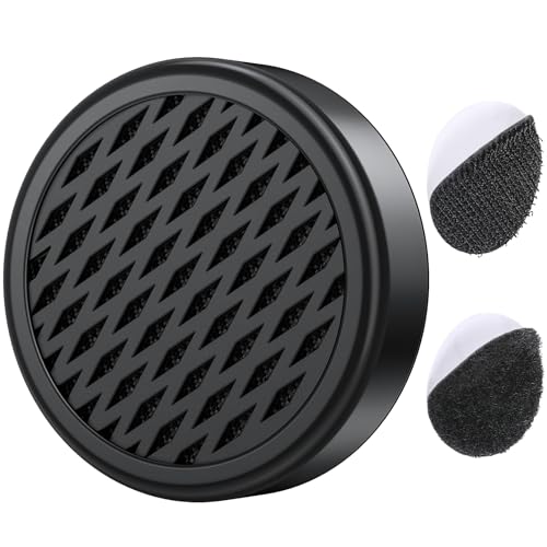 NEEDONE Cigar Humidifier, Round Black Humidifier with Hook and Loop Adhesive Tape for Cigar Humidor Box, Helps Maintain Humidity, Keep Cigars Fresh, Gifts for Men