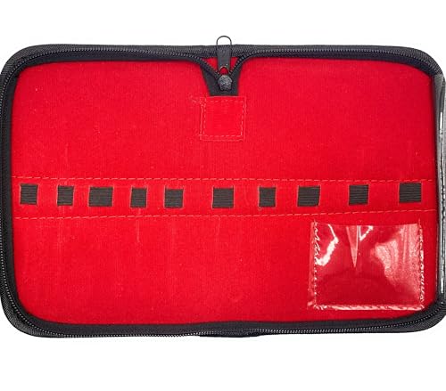 28 Piece Complete Dissection Kit with Dissecting Scissors, Forceps, Scalpels, Teasing Needles, Probes, and Deluxe Leather Case