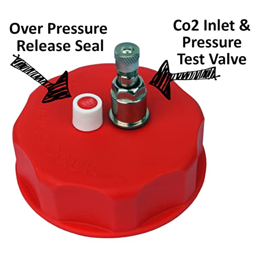 Balliihoo Homebrew Kit Complete Starter Set With Barrel And Co2 Control Cap