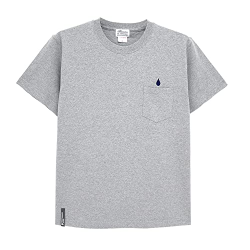 COLOR COMMUNICATIONS T-SHIRT �J���[�R�~���j�P�[�V�����Y T�V���c DRIP EMB POCKET HEAVY GREY �h�J���S �X�P�[�g�{�[�h �X�P�{�[ �O���[,M