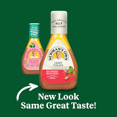Image of Newman's Own Salad Dressing, Light Italian, 6 Count