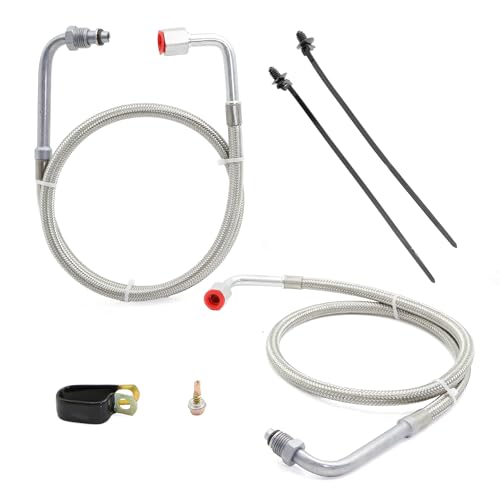 Hose Kit Fit For Polaris Magnum 330 Trail Boss Trail Blazer Atp 330 2003-2008, Atv Oil Cooler Lines Replace 2204030 5412355