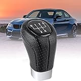 🚗[Compatibilidad Fuerte] - 5 velocidades perilla de cambio de marchas compatible para BMW E34 E36 E38 E39 E46 E53 E60 E61 E63 E64 E83 E90 E91 E92 E93 (B) 1 serie 3 serie.