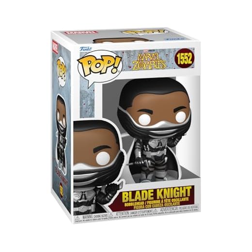 Funko Pop! Marvel: Marvel Zombies S4 – Blade Knight - Figura de Vinilo Coleccionable - Idea de Regalo - Mercancia Oficial - Juguetes para Niños y Adultos - Comic Books Fans