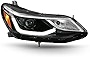 ACANII - For 2016-2018 Chevy Cruze OE Projector Style w/LED DRL Headlight Headlamp Head Light Lamp - Passenger Side Only
