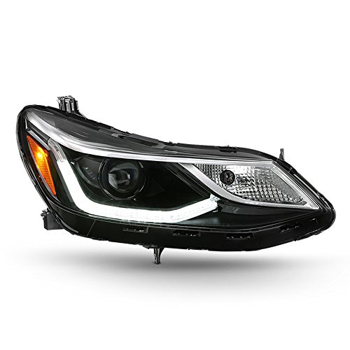 ACANII - For 2016-2018 Chevy Cruze OE Projector Style w/LED DRL Headlight Headlamp Head Light Lamp - Passenger Side Only