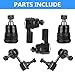 Front Lower Control Arm Suspension Kit Fit for Honda Civic 2001 2002 2003 2004 2005 (Not for SI Models), with Ball Joints Sway Bars Outer Tie Rods - 8pcs