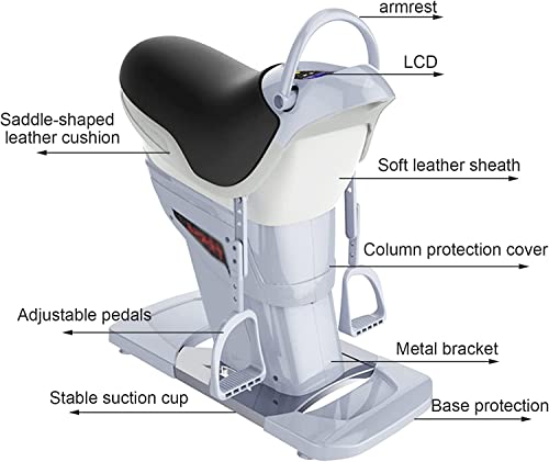 Máquina Eléctrica para Montar a Caballo con Ajuste de Velocidad por Vibración de 20 Niveles, Equipamiento para Ejercicio y Fitness con Pantalla LCD para Pérdida de Peso en Abdomen y Cintura miniatura 2