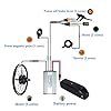 TOOJUN Kit de Conversion de vélo électrique, contrôleur de Moteur sans balais étanche 500 W pour Roue Avant, Moteur électrique 36 V/48 V pour vélo,48V/500W-20inch #4