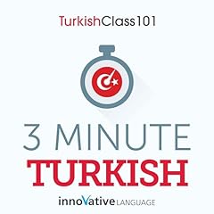 3-Minute Turkish - 25 Lesson Series Audiobook Titelbild