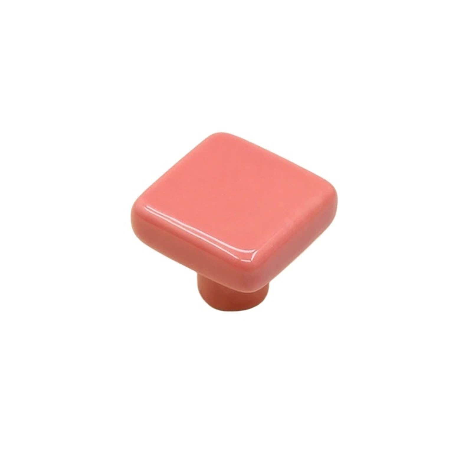 Kifsdlf Color2 2Pcs Ceramic Square Cabinet Knob Drawer Furniture Handles Dresser Single Hole Door Pulls Wardrobe Hardware For Cupboard Wardrobes Furniture(Color2)