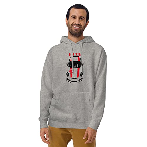 Sweat à capuche voiture allemande 911 de style décontracté