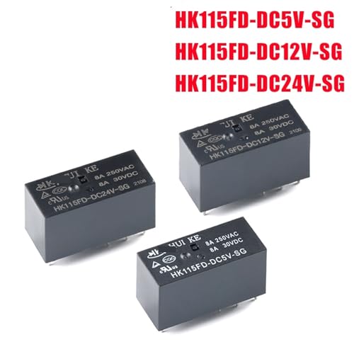 Relés de potencia HK115FD-DC12V-SG de doble conversión para control estable 2