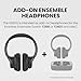 Avantree AS50Q - Add-On Headphones for Ensemble TV Set - Compatible with Batch T24B1 or T24D2 and Later, No Charging Dock Included