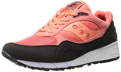 Saucony Originals Men's Shadow 6000 - Coral Reef Pack Coral/Black Sneaker 9.5 D - Medium