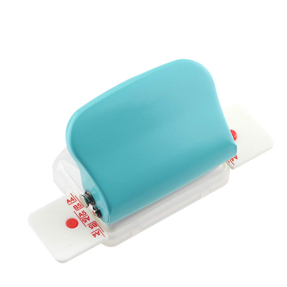 Reduced Effort Punch, DIY Hole Puncher, Loose Leaf Hole Punch Handmade Loose-leaf Paper Hole Puncher for A4-30 holes, B5-26 holes, A5-20 holes, for Positioning Mark Paper
