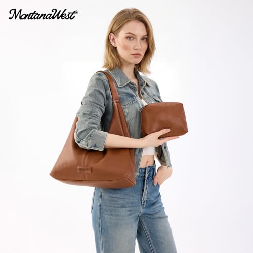 Bolso Hobo Slouchy para Mujer Montana West miniatura 2