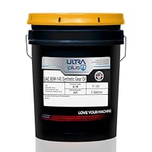 ULTRA 1PLUS SAE 80W-140 Synthetic Gear Oil API GL-5 5 Gallon Pail