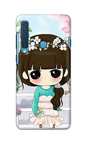 Image of PRINTFIDAA Cartoon Girl Printed Designer Hard Back Case Cover for Samsung Galaxy A9 (2018) / Samsung A9S, SM-A920F / DS, SM-A9200 -(SF) MVN1009