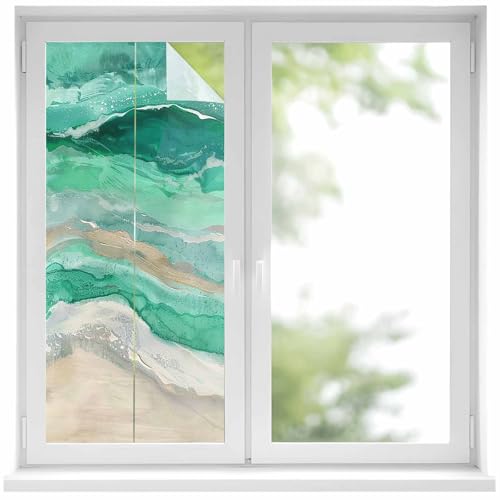 Película decorativa para ventana Qeiwoamlton 39.3x17.7 pulgadas miniatura 1