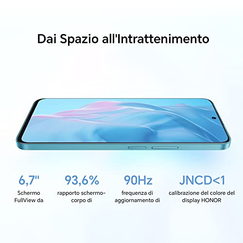 Honor X8a 6,7" HD+, 6GB RAM, 128GB - Midnatt Svart