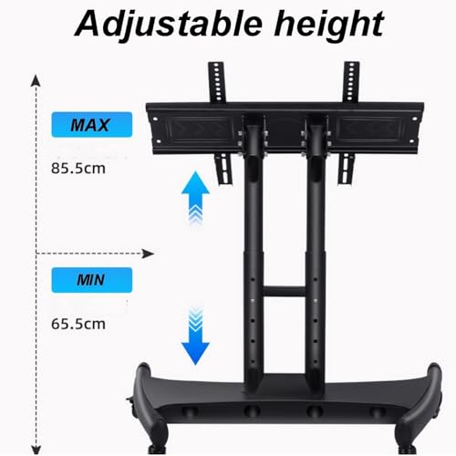 Soporte móvil para TV, ajustable para pantallas de 32-65 pulgadas miniatura 3