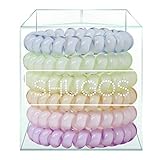 SHUGOS - Spiral Hair Ties (6 Pack) Pastel Palette