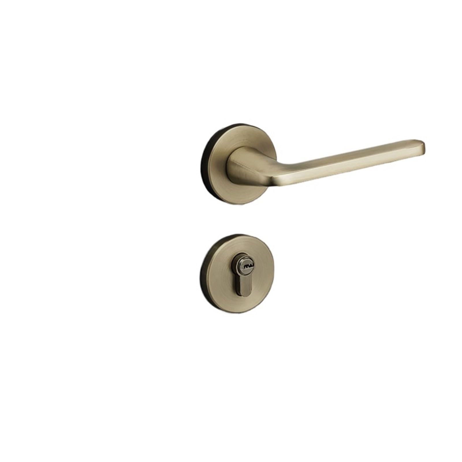 Kfvmvtdw One Color Zinc Alloy Simple Magnetic Silent Mechanical Split Lock Bedroom