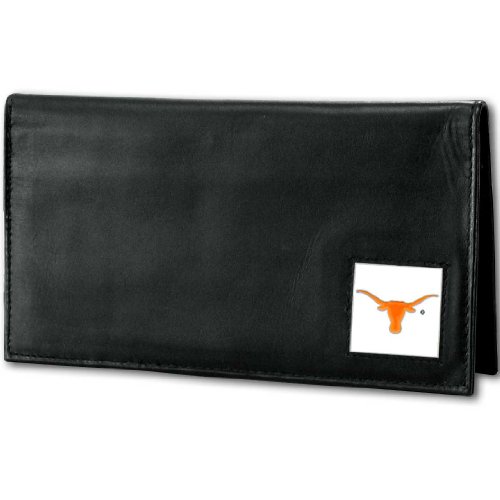 Siskiyou NCAA Deluxe Leder Scheckhefthülle Schwarz