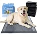 Top Dog (Black) Premium Puppy and Dog Training Pad with Quick-Dry Odor Control Carbon, 30 x 26 (Extra Large, 40 Pack)