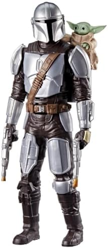 Star Wars The Mandalorian & Grogu, Figurine Mandalorien de 28 cm ...
