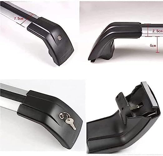 Dachträger RELINGTRÄGER Für Suzuki SX4 S-Cross 2014-2021 - 120cm Aluminium, 90kg Traglast