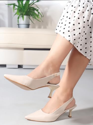 Image of Carlton London Women Stylish Backstap Sandal for Casual Wear, Party and Formal Wear with Stiletto Heels